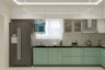 13X11 Ft L-Shaped Kitchen Design With Loft Storage - Livspace