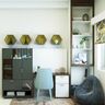 Study Room Design With Multi-Storage Units - Livspace