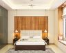 Classic Brown Bedroom Wall Design - Livspace