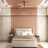 Off White And Peach Wall Paint For Bedrooms - Livspace