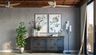 10X4 Asphalt Grey Wallpaper Design For Living Rooms - Livspace