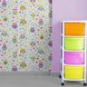 Multicolour Wallpaper Design For Kids' Room - Livspace