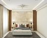 Modern  parallel false ceiling design with cove lighting and spotlighting - Livspace