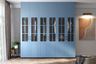 Denim colour 6-door swing wardrobe design