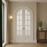 Double Swing Classic Door Design withTimeless Matte Entrance Door Setup