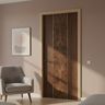 Contemporary Bedroom Door Design Matte Finish with Single Swing Door Style