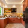 Matte Ceramic Square Tile Design Featuring Moroccan Pattern for Kitchens