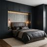 Space Saving Design with Overhead Storage and Bedside Ledges Setup