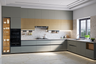 Multi-Plus Layer False Ceiling Design with Paint Finish and Spotlights