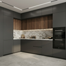 Gypsum Single Layer False Ceiling Design with Linear Lighting