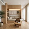 Space Saving Daybed Nook with Storage Drawers