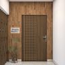 Contemporary Matte Finish Swing Single Entrance Door Design