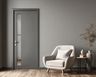 Minimal Matte Finish Single Swing Bedroom and Main Door Design