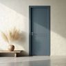Swing Single Modern Bedroom Door Design with Matte Finish