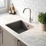 Beige Quartz Undermount Kitchen Sink Design for Modern Kitchens