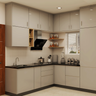 Compact Kitchen with Ample Storage - Livspace