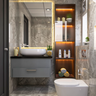 Convenient -Stylish Bathroom Design - Livspace