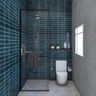 Stylish Bathroom Design Enclosed Shower Area - Livspace