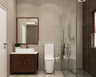 Modern Bathroom Design For Rental Homes - Livspace
