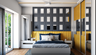 Compact Modern Master Bedroom - Livspace