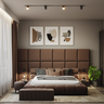 Convenient Modern Master Bedroom - Livspace