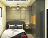 Compact Modern Style Master Bedroom - Livspace