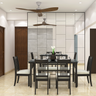 Convenient and Easy To Maintain Dining Room Design - Livspace