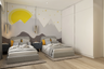 Contemporary Kids Bedroom Design – Livspace