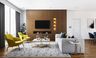 Modern Stylish Luxurious Living Room - Livspace