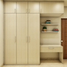 Cream Coloured Wardrobe - Livspace