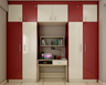 Multicolour Spacious Wardrobe - Livspace