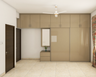 Spacious Beige Wardrobe - Livspace