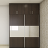 Compact Sliding Wardrobe - Livspace