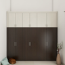 Multi-Coloured Spacious Wardrobe - Livspace