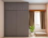 Dark Grey Wardrobe Design - Livspace