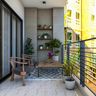 Compact Balcony Design Idea - Livspace