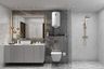 Grey Bathroom Design - Livspace