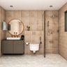 Modern Spacious Bathroom Design - Livspace