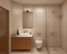 Spacious Bathroom Design - Livspace