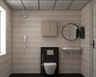 Spacious Bathroom Design - Livspace