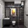 Compact Bathroom Design - Livspace