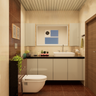 Spacious Bathroom Design With Maximised Storage - Livspace