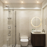 Minimal Bathroom Design - Livspace