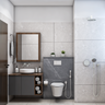 Simple Bathroom Design - Livspace