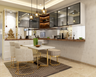 Contemporary Dining Room - Livspace