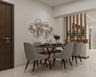 Contemporary Dining Room – Livspace