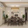 Spacious Dining Room Design - Livspace