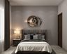 Grey Guest Bedroom Design - Livspace