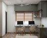 Grey-Themed Home Office  - Livspace