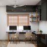 Spacious Home Office Design - Livspace